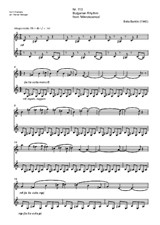 Bulgarischer Rhythmus, Nr.113 aus 'Mikrokosmos 4', von Béla Bartók
